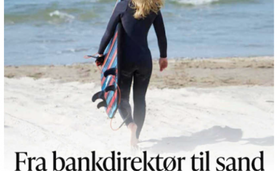 Fra bankdirektør til sand mellem tæerne